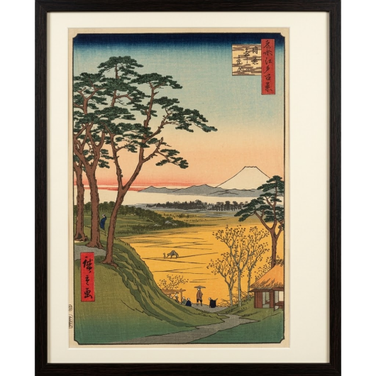 Thirty-six Views of Mount Fuji — After Utagawa Hiroshige