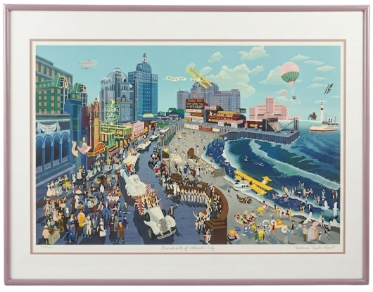 Boardwalk of Atlantic City - Melanie Taylor Kent