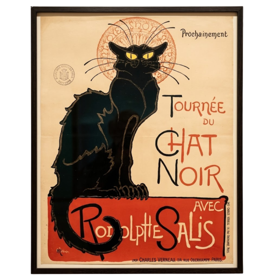 Tournée du Chat Noir avec Rodolphe Salis - Théophile Steinlen