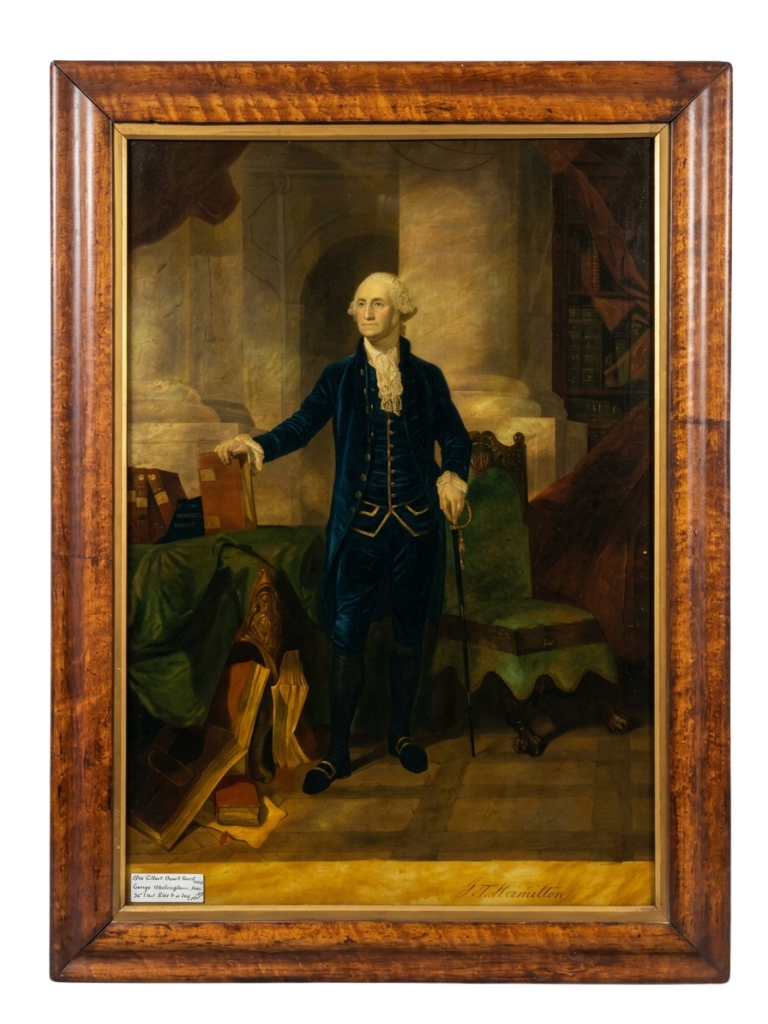 Portrait of George Washington – John T. Hamilton
