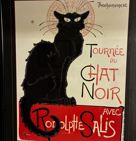 “Tournée du Chat Noir” Framed Poster (after Steinlen)