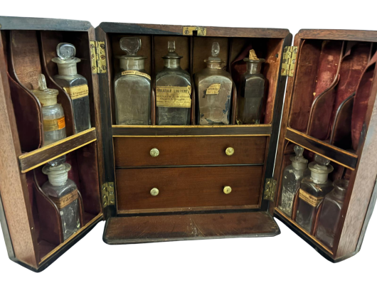 Apothecary Pharmacy Cabinet