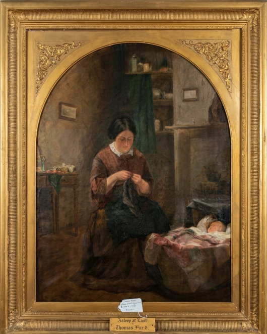 Asleep at Last - Thomas Faed