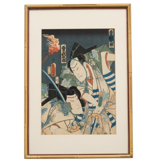 Soga Brothers Night Attack - Utagawa Kunisada