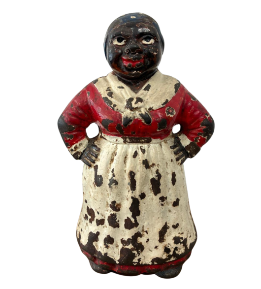 Black Americana Cast Iron "Aunt Jemima" Doorstop