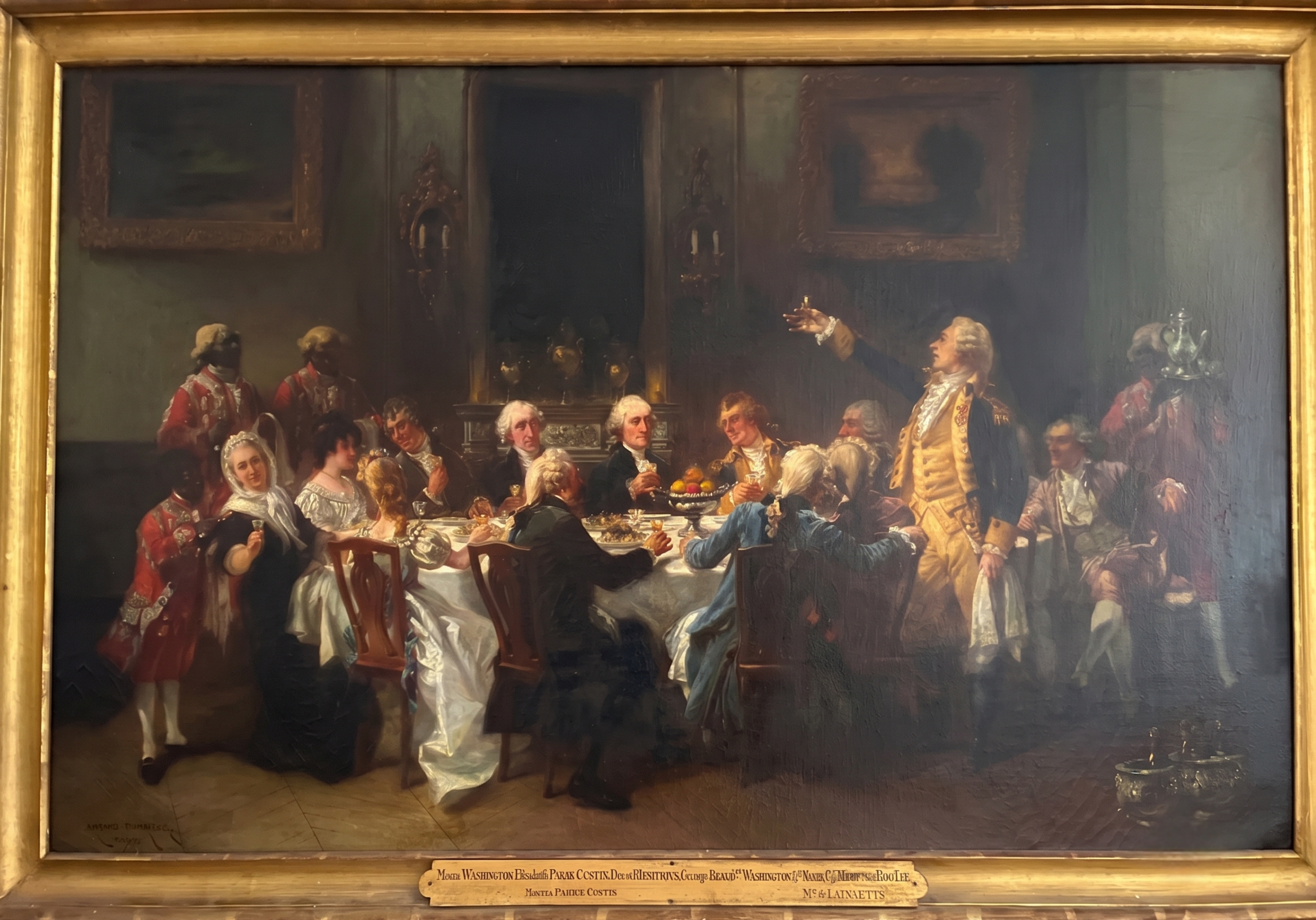 Birth of Washington - Charles Edouard Armand-Dumaresq