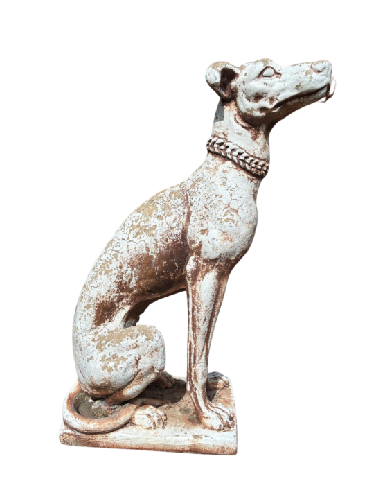 Portland Cast Hound Garden Statue
